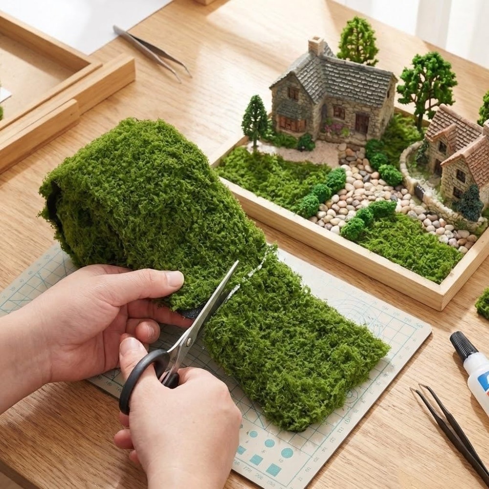 แผ่นมอสเทียม, ผ้าปูโต๊ะมอสเทีย - Terrarium Moss Art บทวิจารณ์และราคา