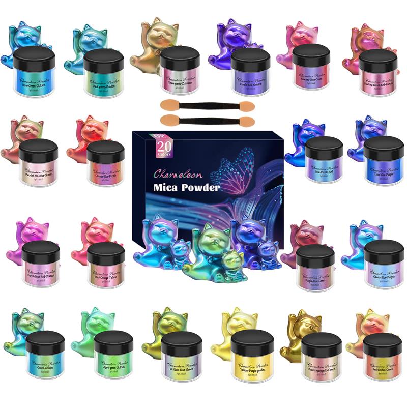 ชุดสีเรซิน10/20สีสำหรับเปลี่ยน - Epoxy Uv Resin Kit บทวิจารณ์และราคา
