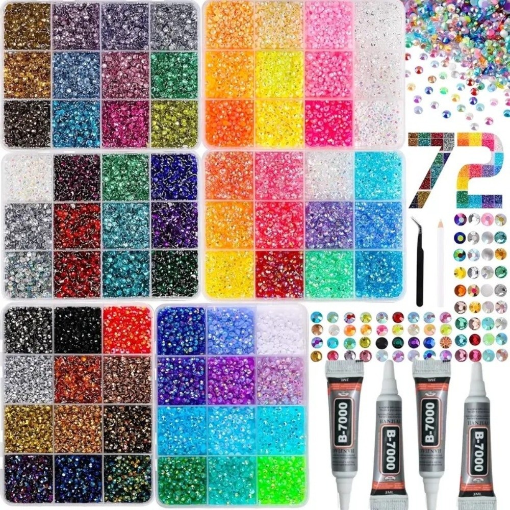 ชุดเรซินเพชรหลากสี ขนาดผสม สำห - Resin Jewelry Kit บทวิจารณ์และราคา