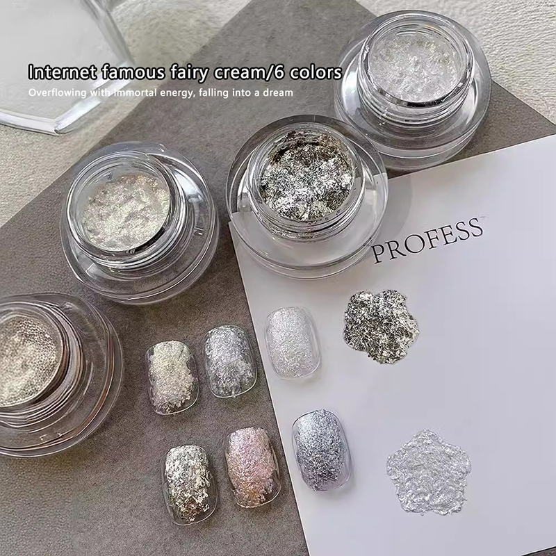 เจลเคลือบเล็บแกะสลักลายทรายยิป - Gold Foil Flakes บทวิจารณ์และราคา