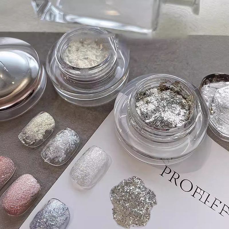 เจลเคลือบเล็บแกะสลักลายทรายยิป - Gold Foil Flakes บทวิจารณ์และราคา