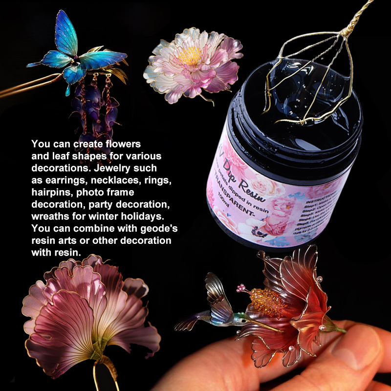 กาวยูวีแบบจุ่มทำจากเรซินยูวีทำ - Epoxy Uv Resin Kit บทวิจารณ์และราคา