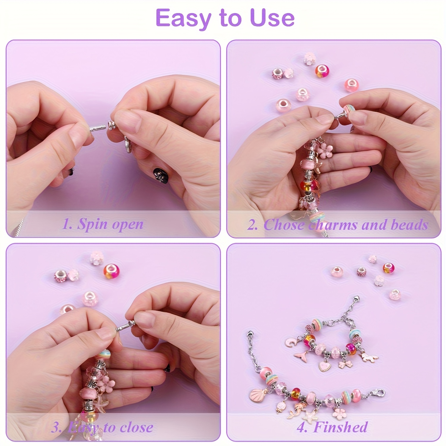 ชุดอุปกรณ์ร้อยลูกปัด 68 ชิ้น พ - Resin Jewelry Kit บทวิจารณ์และราคา