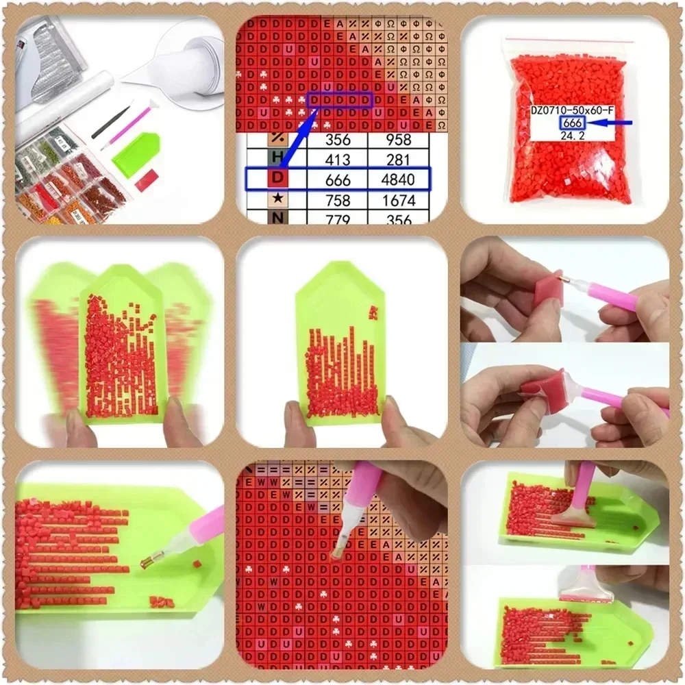 ชุดภาพวาดเพชร 5 มิติ ลายการ์ตู - Resin Craft Kit บทวิจารณ์และราคา